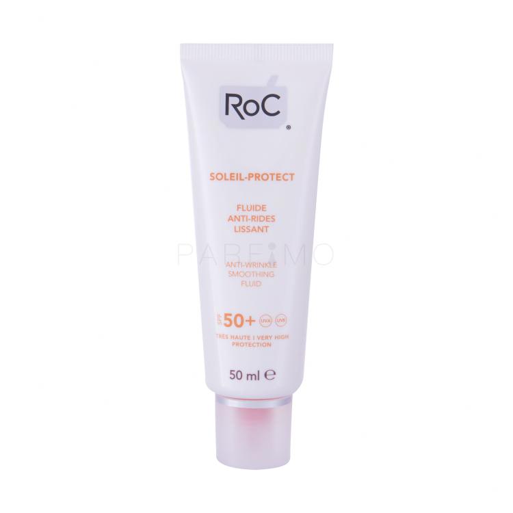 RoC Soleil-Protect Anti-Wrinkle SPF50+ Protezione solare viso donna 50 ml