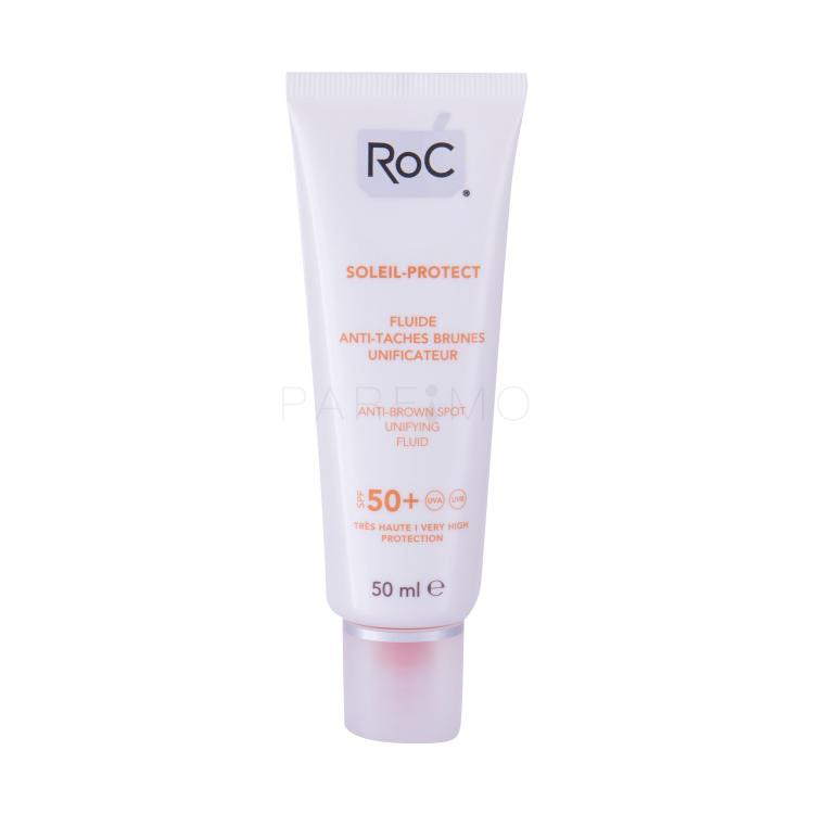 RoC Soleil-Protect Anti-Brown Spot SPF50+ Protezione solare viso donna 50 ml
