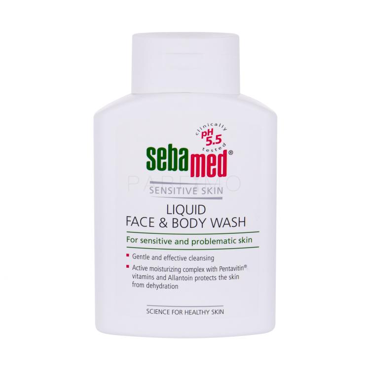 SebaMed Sensitive Skin Face &amp; Body Wash Sapone liquido donna 200 ml