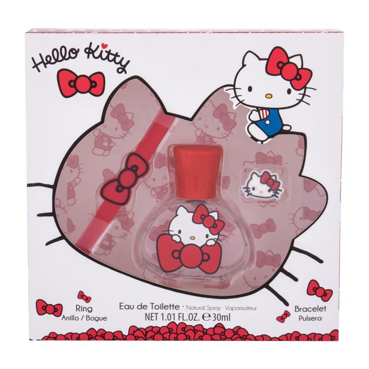 Hello Kitty Hello Kitty Pacco regalo eau de toilette 30 ml + bracciale + anello