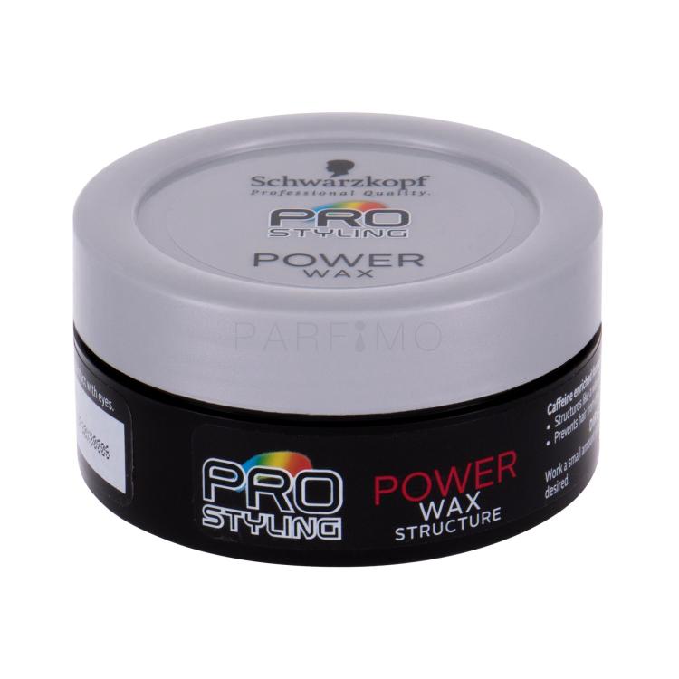 Schwarzkopf Professional Pro Styling Power Wax Cera per capelli donna 75 ml