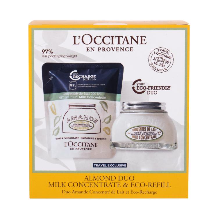 L&#039;Occitane Almond (Amande) Pacco regalo crema corpo 200 ml + crema corpo rassodante 200 ml
