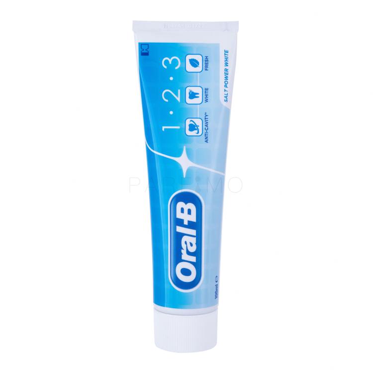 Oral-B 1-2-3 Salt Power White Dentifricio 100 ml
