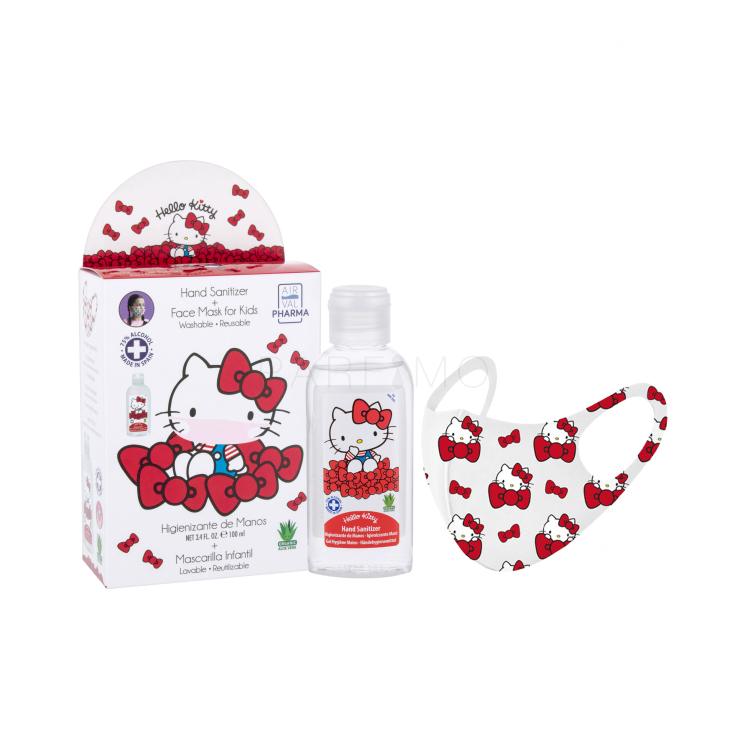 Hello Kitty Hello Kitty Pacco regalo gel disinfettante mani 100 ml + maschera 1 pz