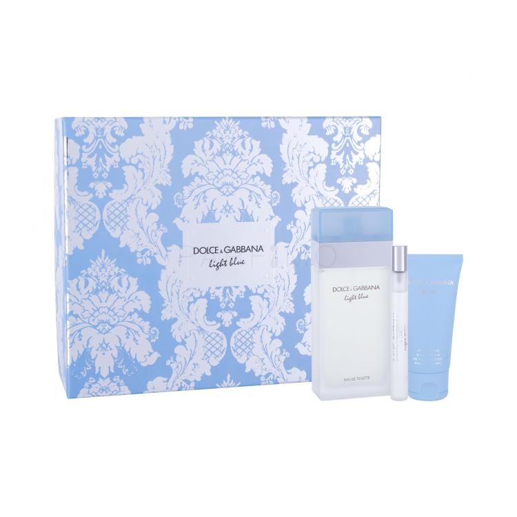 Dolce&amp;Gabbana Light Blue Pacco regalo eau de toilette 100 ml + crema corpo 50 ml + eau de toilette 10 ml