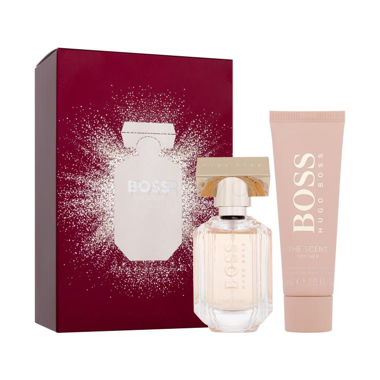HUGO BOSS Boss The Scent 2016 SET1 Pacco regalo eau de parfum 30 ml + lozione corpo 50 ml