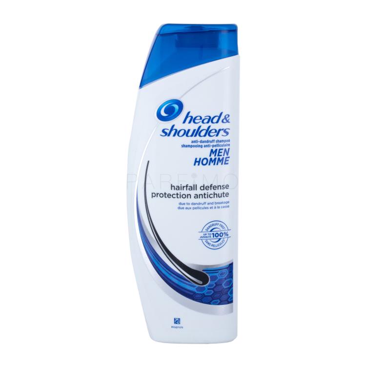 Head &amp; Shoulders Men Hairfall Defense Anti-Dandruff Shampoo uomo 400 ml
