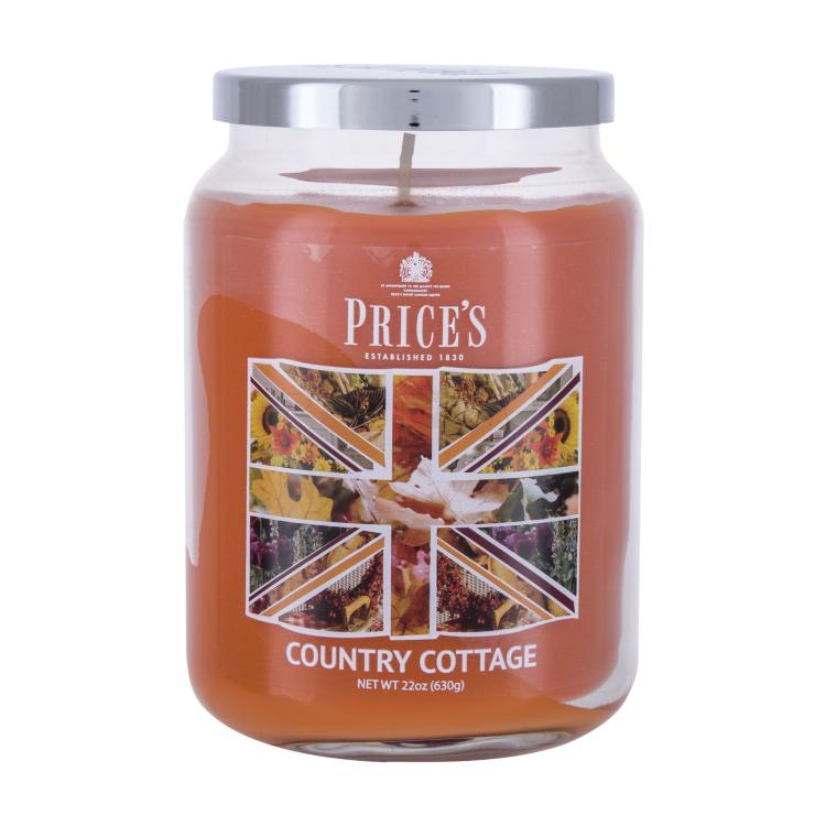 Price´s Candles Country Cottage Candela profumata 630 g