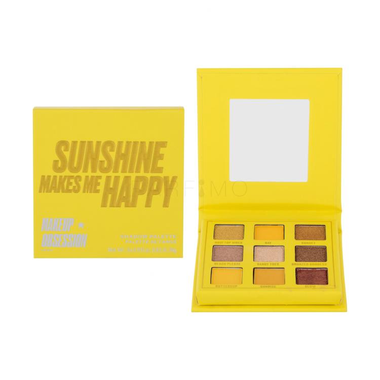 Makeup Obsession Sunshine Makes Me Happy Ombretto donna 3,42 g