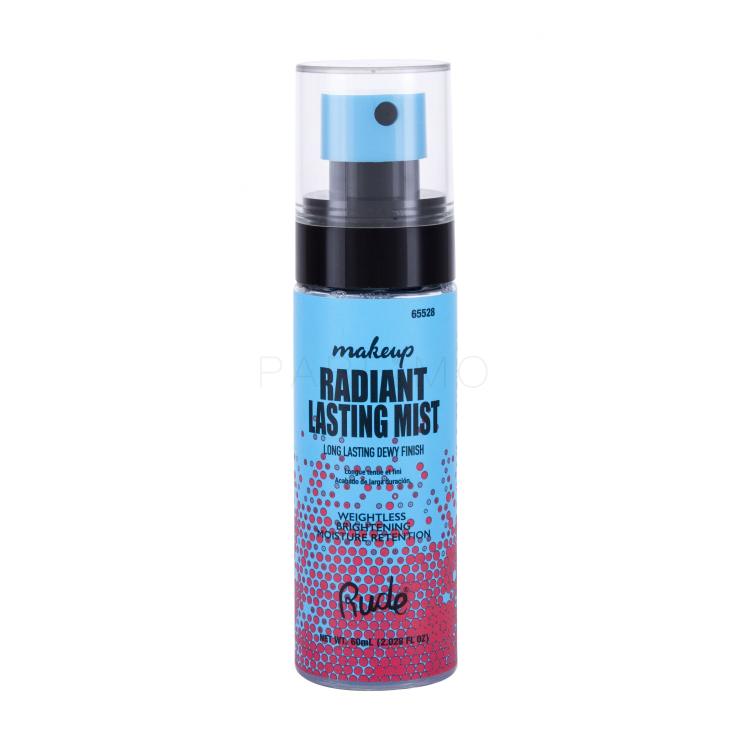 Rude Cosmetics Radiant Lasting Makeup Mist Fissatore make-up donna 60 ml