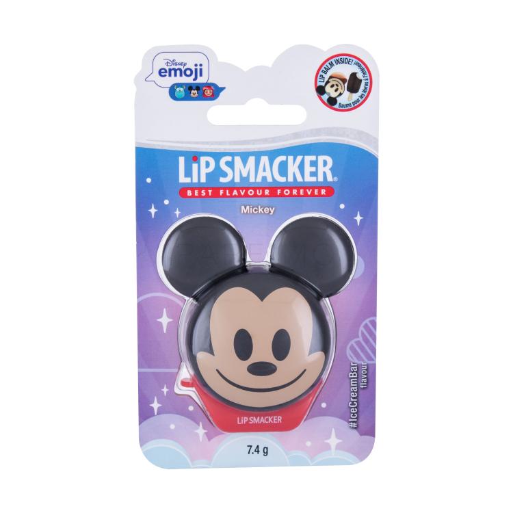 Lip Smacker Disney Emoji Mickey Balsamo per le labbra bambino 7,4 g Tonalità Ice Cream Bar