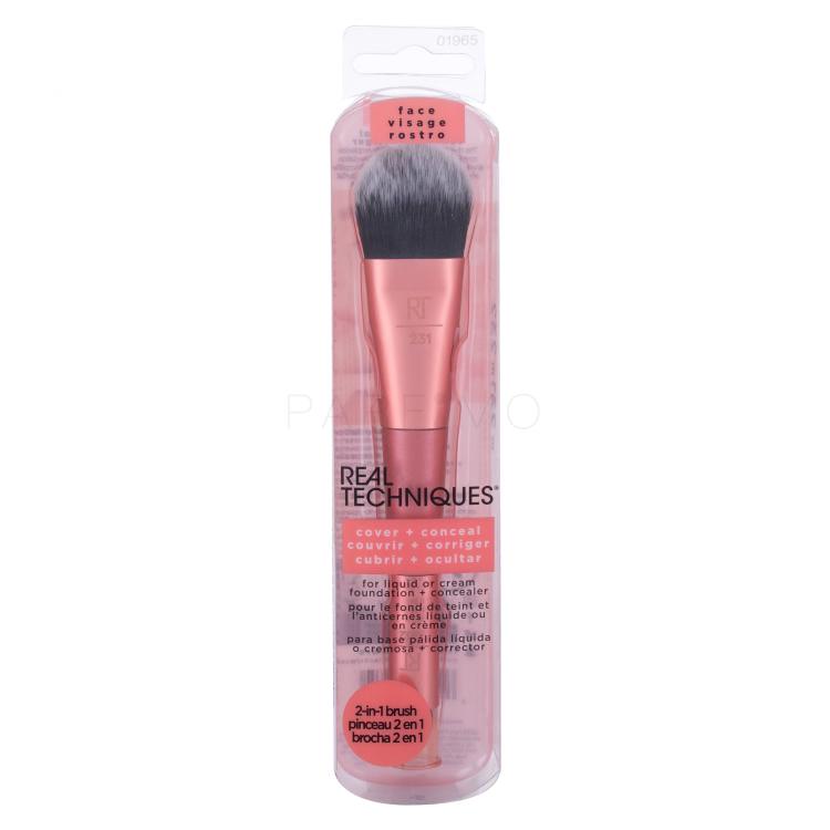 Real Techniques Brushes Cover + Conceal Pennelli make-up donna 1 pz