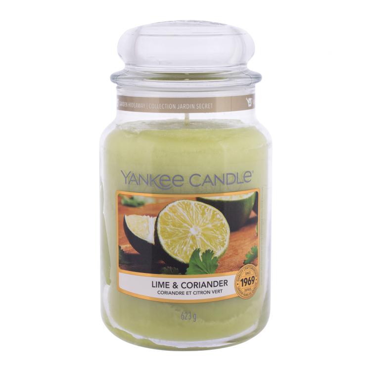Yankee Candle Lime &amp; Coriander Candela profumata 623 g