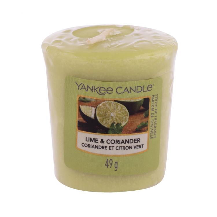 Yankee Candle Lime &amp; Coriander Candela profumata 49 g