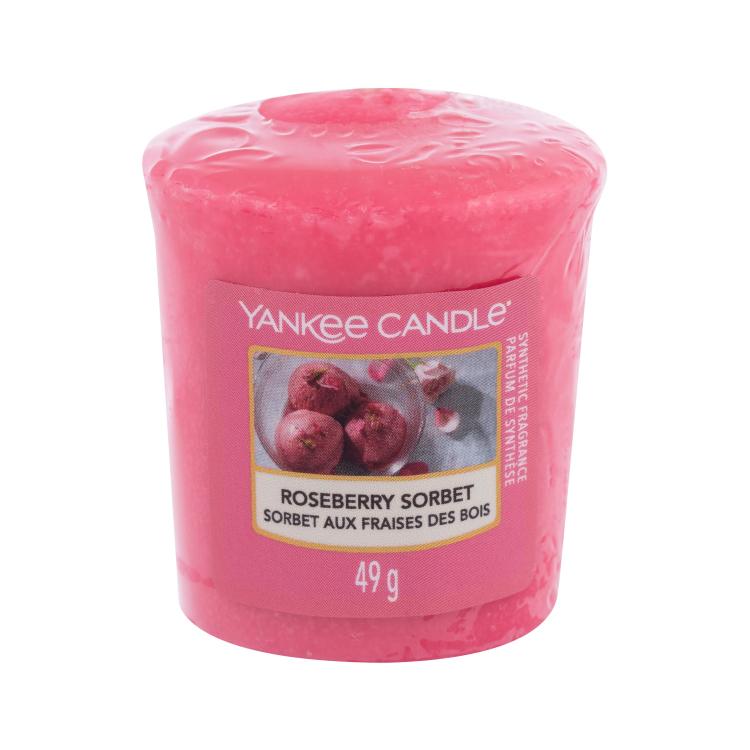 Yankee Candle Roseberry Sorbet Candela profumata 49 g