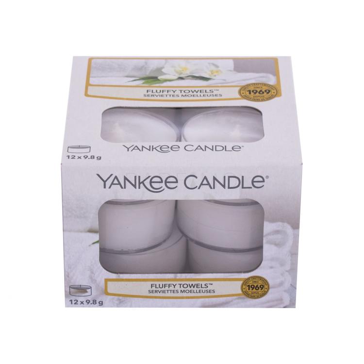 Yankee Candle Fluffy Towels Candela profumata 117,6 g