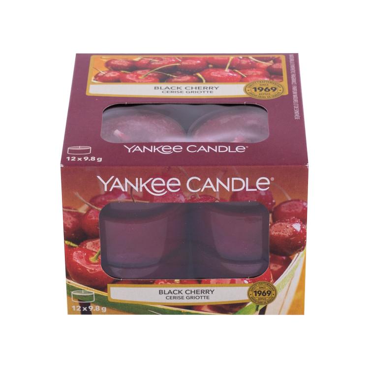 Yankee Candle Black Cherry Candela profumata 117,6 g