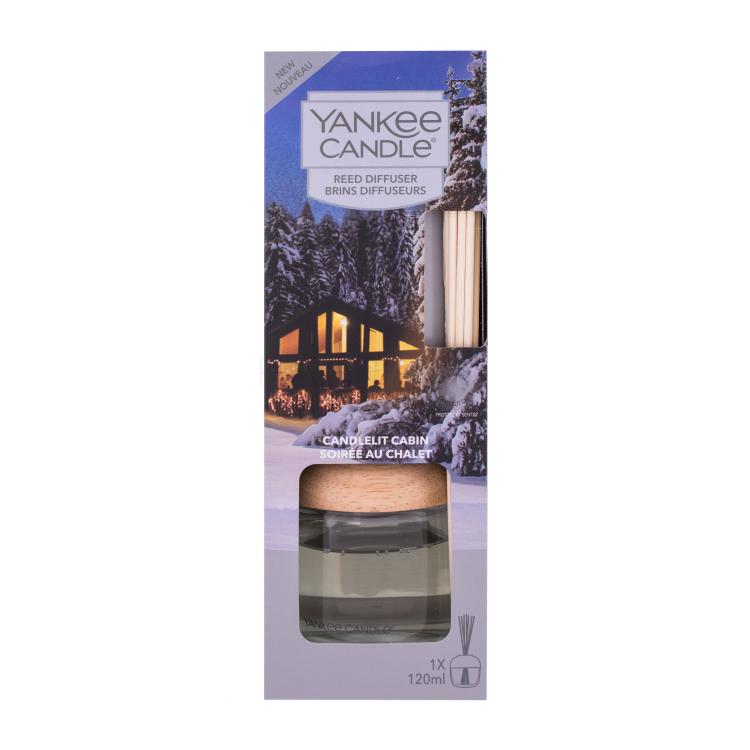 Yankee Candle Candlelit Cabin Spray per la casa e diffusori 120 ml