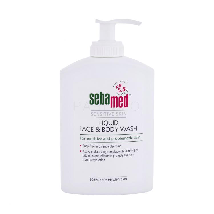 SebaMed Sensitive Skin Face &amp; Body Wash Sapone liquido donna 300 ml