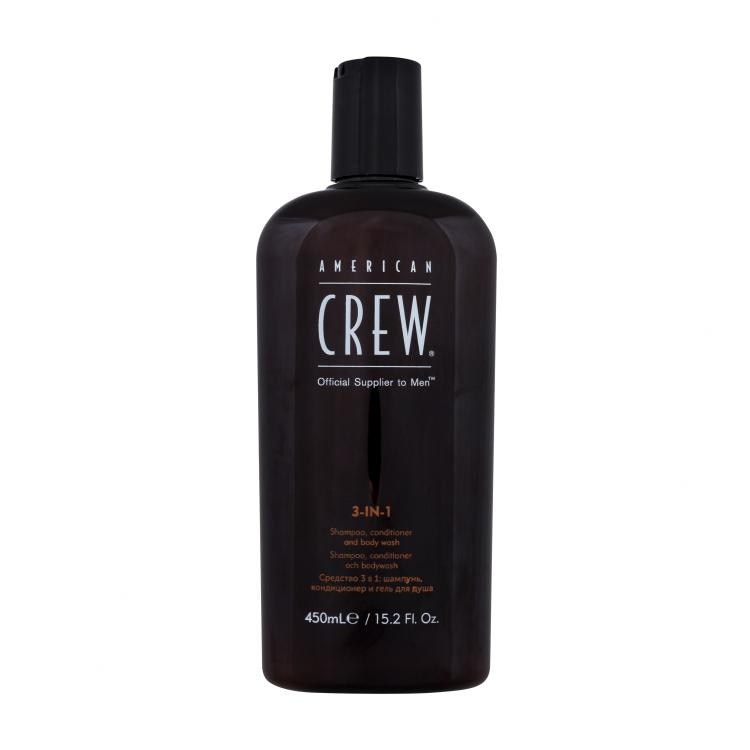 American Crew 3-IN-1 Shampoo uomo 450 ml