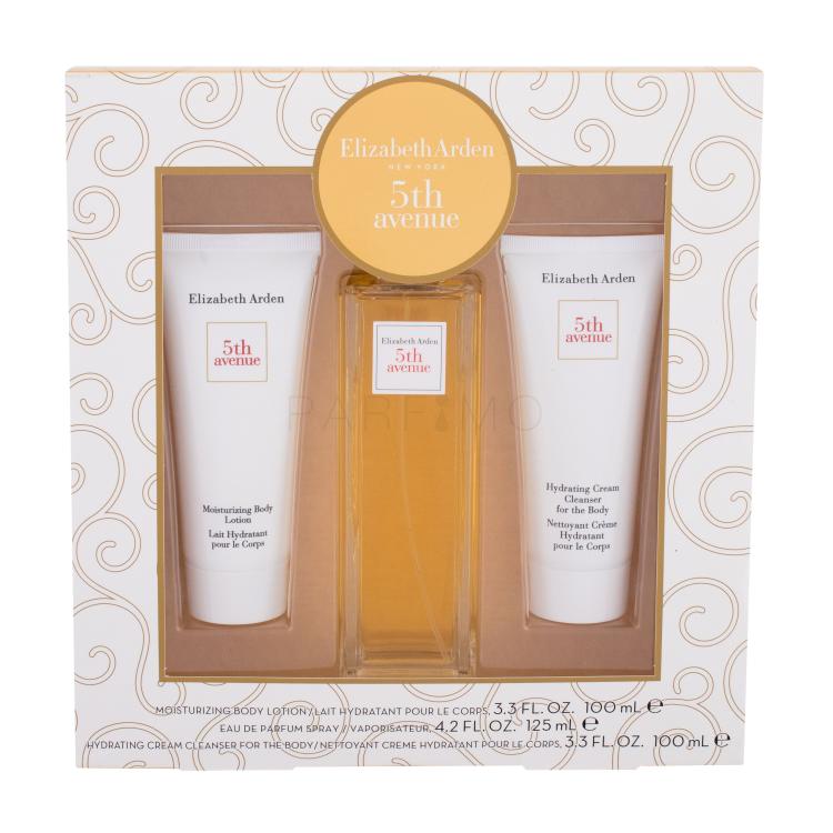 Elizabeth Arden 5th Avenue Pacco regalo parfémovaná voda 125 ml + tělové mléko 100 ml + čisticí krém 100 ml