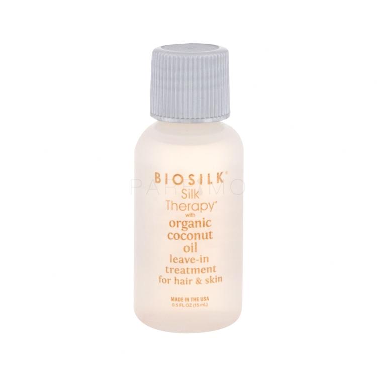 Farouk Systems Biosilk Silk Therapy Coconut Oil Olio per capelli donna 15 ml