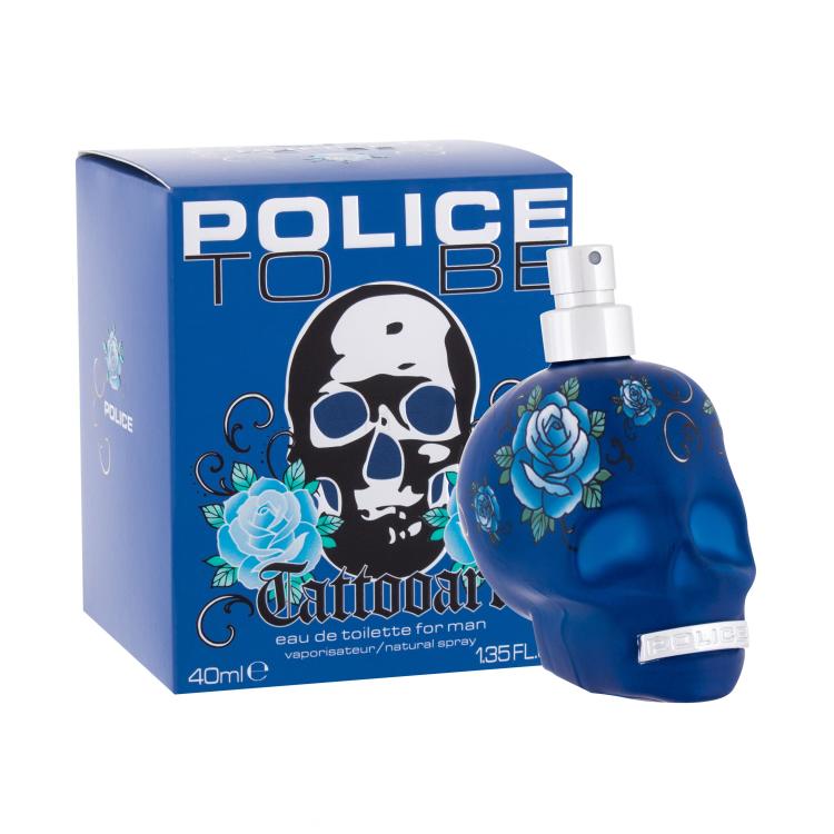 Police To Be Tattooart Eau de Toilette uomo 40 ml