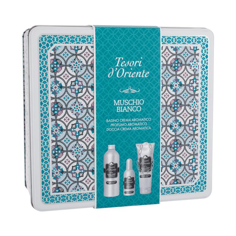 Tesori d´Oriente Muschio Bianco Pacco regalo eau de parfum 100 ml + doccia crema 250 ml + bagnoschiuma 500 ml