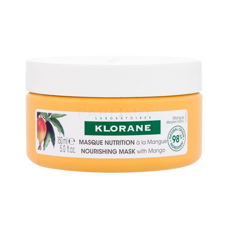 Klorane Mango Nourishing Mask Maschera per capelli donna 150 ml