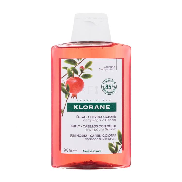 Klorane Pomegranate Color Enhancing Shampoo donna 200 ml