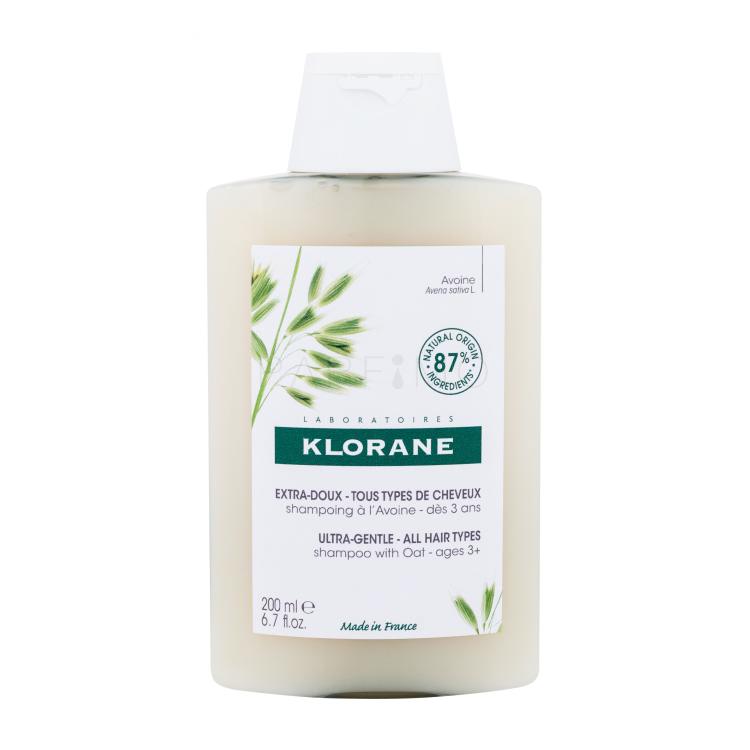 Klorane Oat Milk Ultra-Gentle Shampoo donna 200 ml
