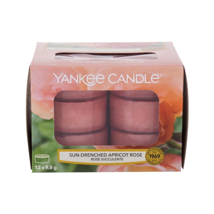 Yankee Candle Sun-Drenched Apricot Rose Candela profumata 117,6 g