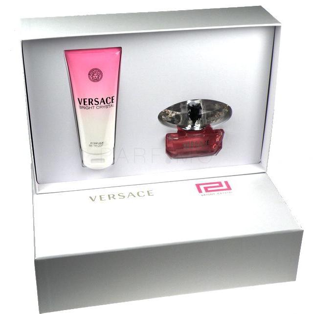 Versace Bright Crystal Pacco regalo Eau de Toilette 50 ml + 100 ml lozione per il corpo