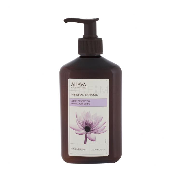 AHAVA Mineral Botanic Lotus &amp; Chestnut Latte corpo donna 400 ml