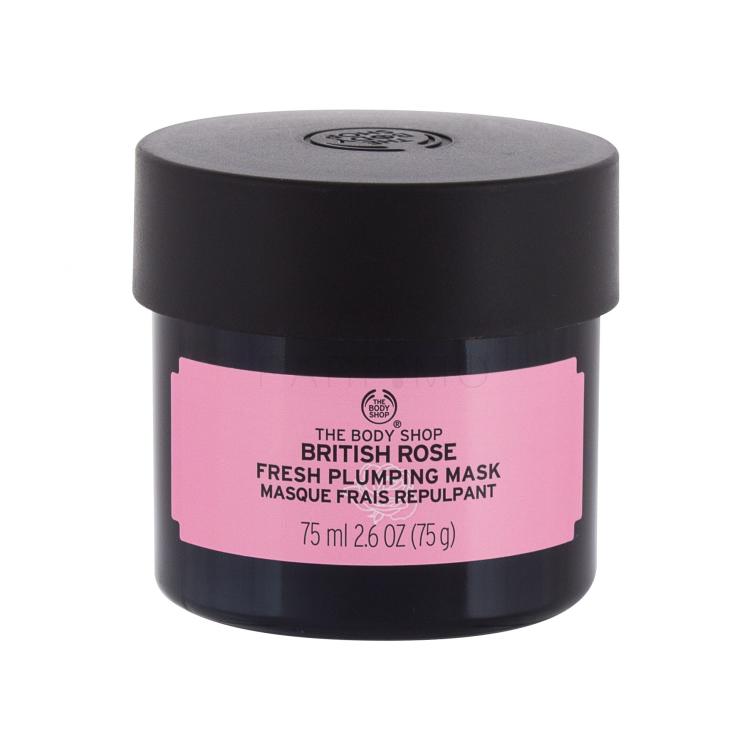 The Body Shop British Rose Fresh Plumping Maschera per il viso donna 75 ml