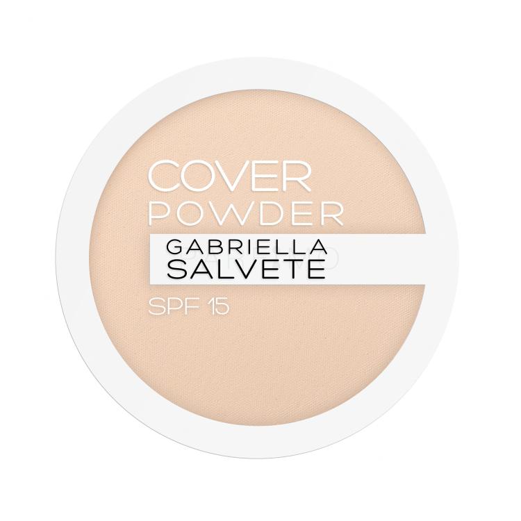Gabriella Salvete Cover Powder SPF15 Cipria donna 9 g Tonalità 01 Ivory