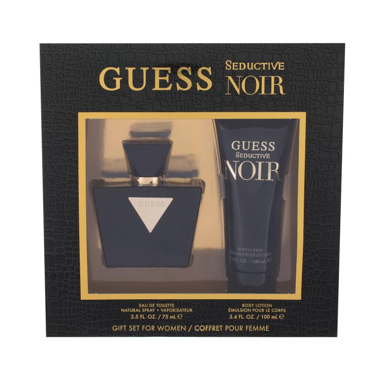 GUESS Seductive Noir Pacco regalo eau de toilette 75 ml + lozione corpo 100 ml