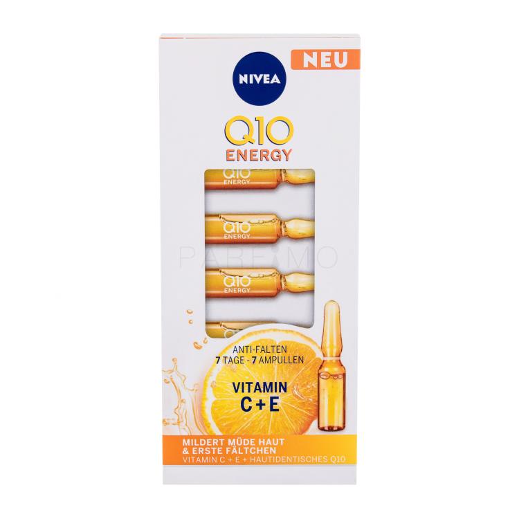 Nivea Q10 Energy Vitamin C + E Siero per il viso donna 7 ml