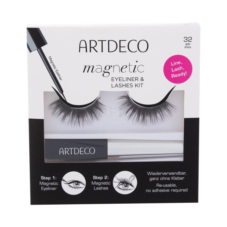Artdeco Magnetic Eyeliner &amp; Lashes Kit Pacco regalo ciglia finte magnetiche 1 paio + eyeliner 5 ml