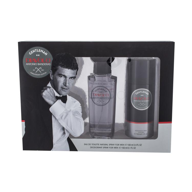Antonio Banderas Diavolo Pacco regalo eau de toilette 100 ml + deodorante 150 ml