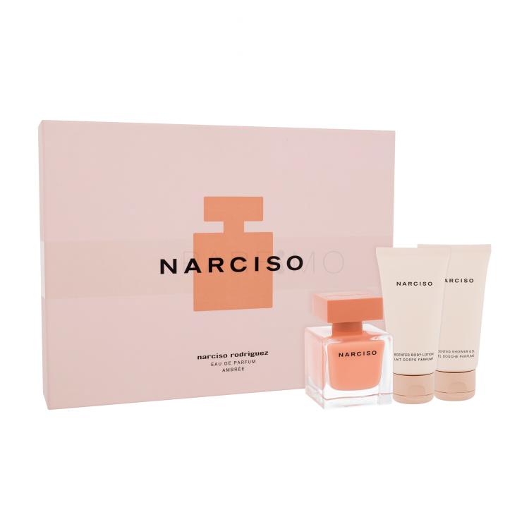 Narciso Rodriguez Narciso Ambrée Pacco regalo eau de parfume 50 ml + bagnoschiuma 50 ml + crema corpo 50 ml