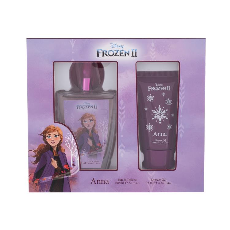 Disney Frozen II Anna Pacco regalo eau de toilette 100 ml + gel doccia 75 ml