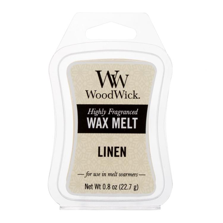 WoodWick Linen Cera profumata 22,7 g