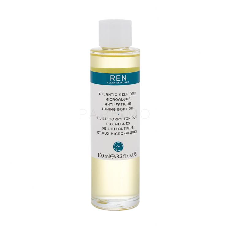 REN Clean Skincare Atlantic Kelp and Microalgae Toning Olio per il corpo donna 100 ml