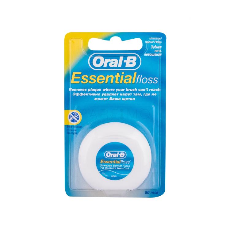 Oral-B Essential Floss Unwaxed Filo interdentale 1 pz