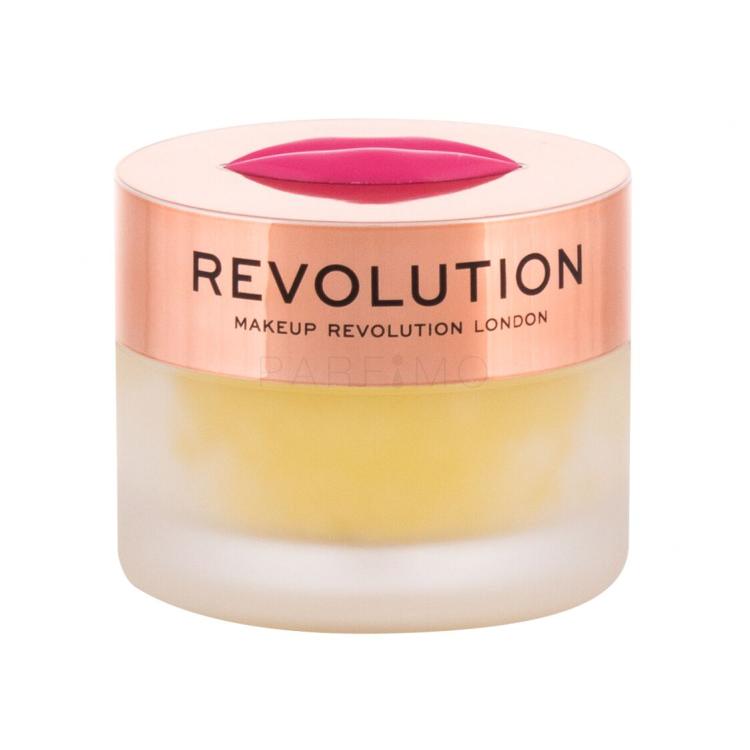 Makeup Revolution London Sugar Kiss Lip Scrub Pineapple Crush Balsamo per le labbra donna 15 g