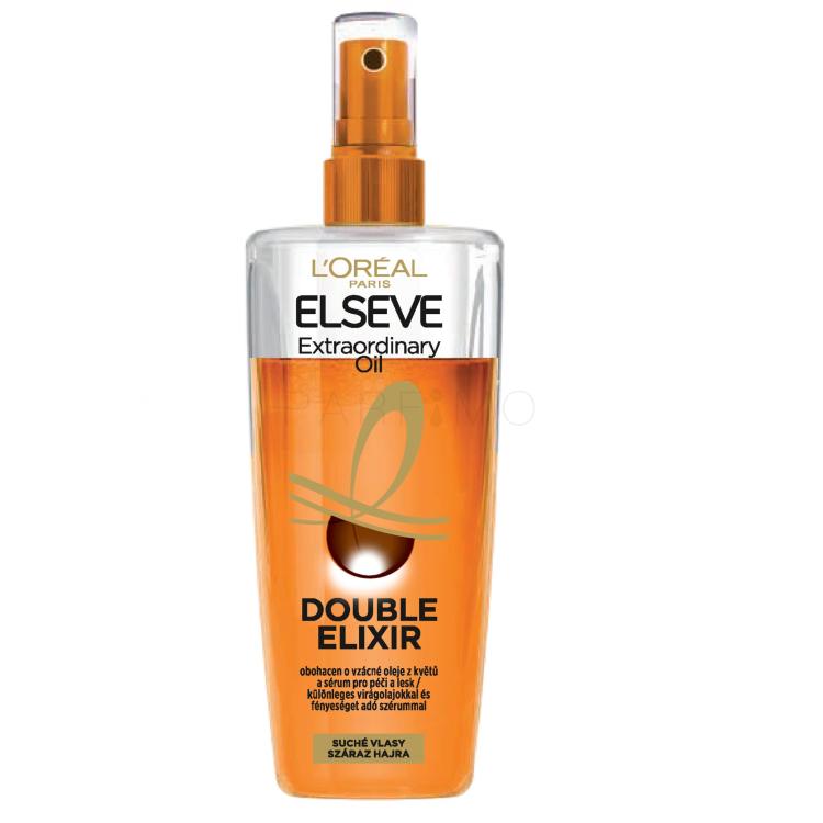 L&#039;Oréal Paris Elseve Extraordinary Oil Double Elixir Spray curativo per i capelli donna 200 ml