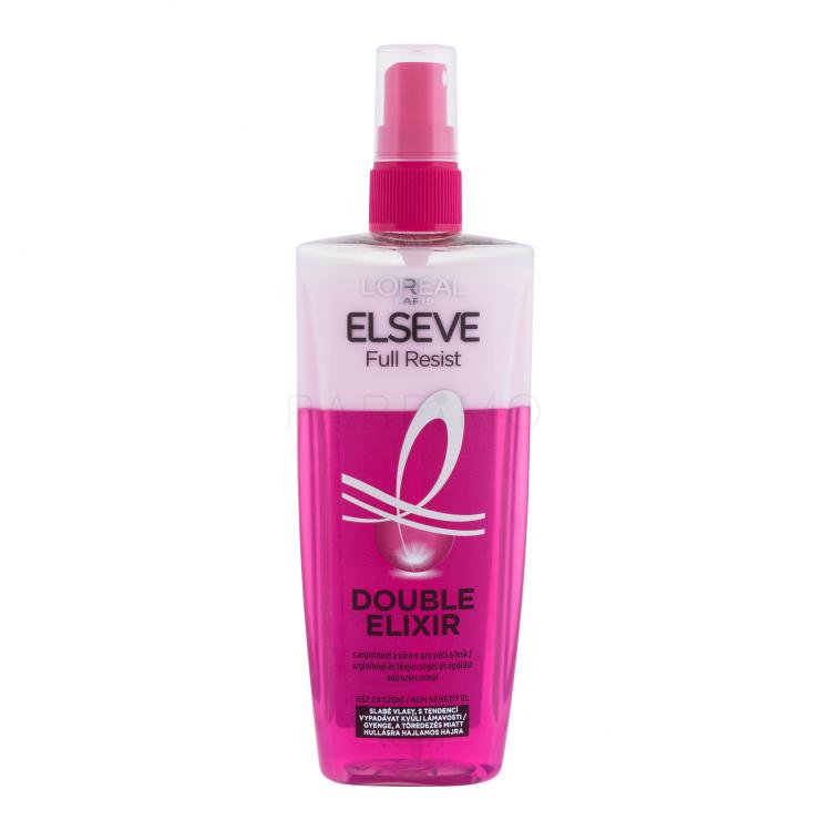 L&#039;Oréal Paris Elseve Full Resist Double Elixir Spray curativo per i capelli donna 200 ml