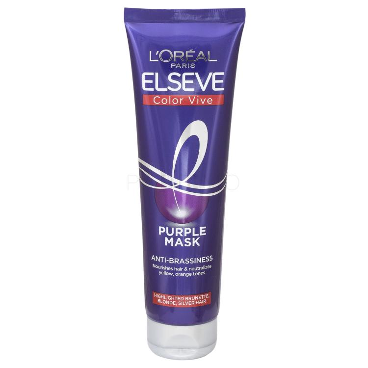 L&#039;Oréal Paris Elseve Color-Vive Purple Mask Maschera per capelli donna 150 ml
