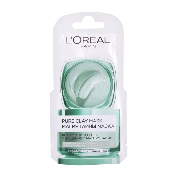 L&#039;Oréal Paris Pure Clay Purity Mask Maschera per il viso donna 6 ml